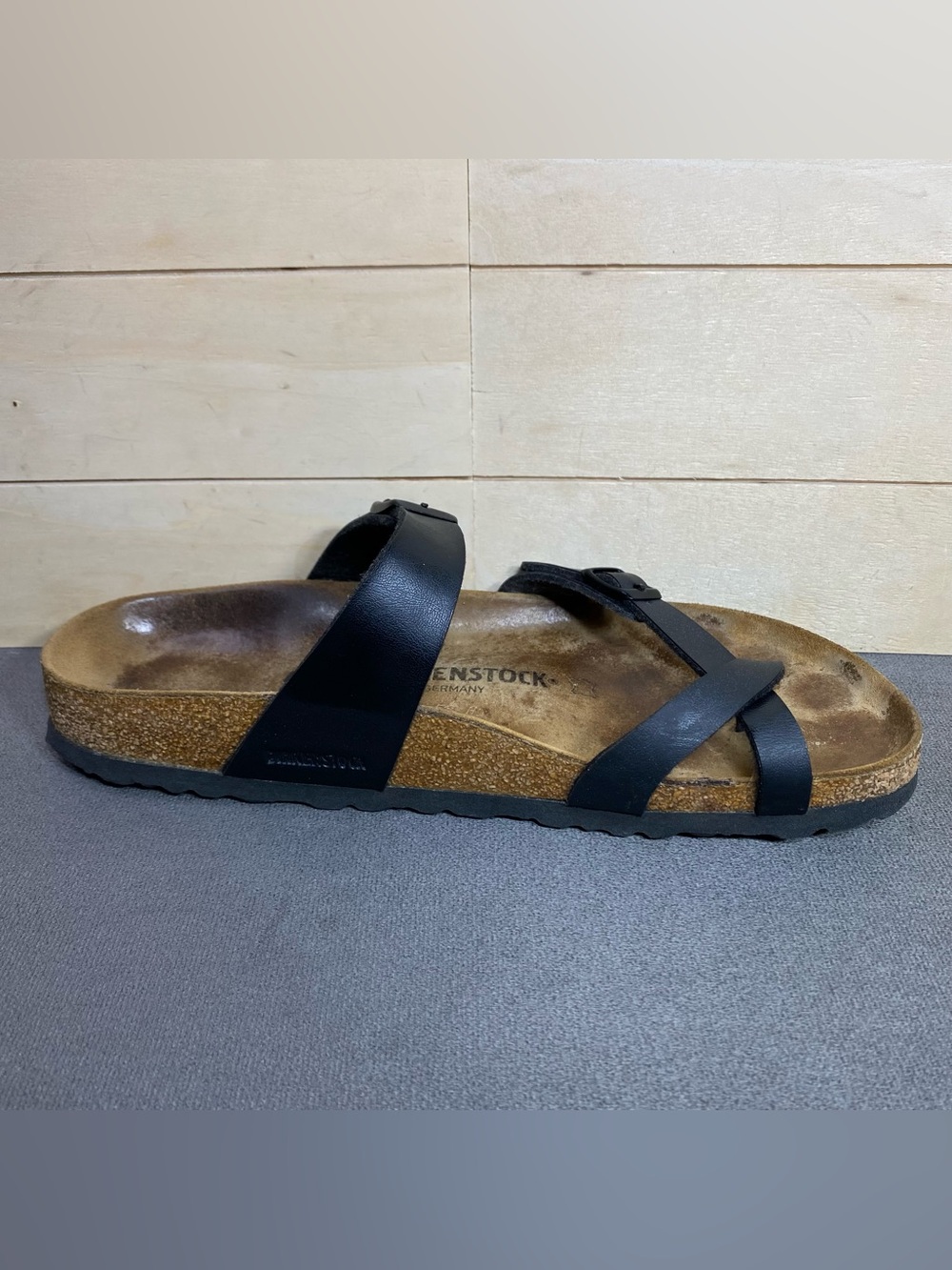 Birkenstock Mayari Sandals Black Women's Size 10 Shoes EU41 Birko-Flor - Picture 3 of 11